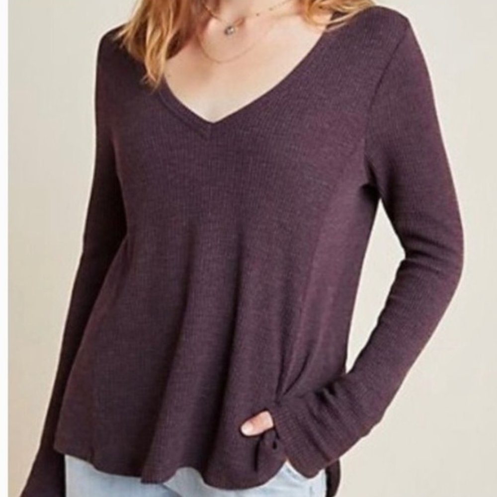 t.la Vicky Waffle Knit Long Sleeve